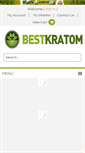 Mobile Screenshot of bestkratom.com