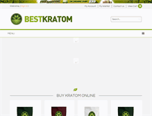 Tablet Screenshot of bestkratom.com